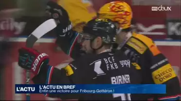 Enfin une victoire pour Fribourg-Gottéron