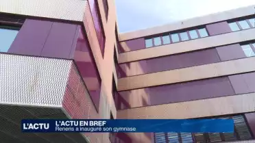 Renens a inauguré son nouveau gymnase