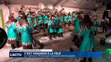 C&#039;est Vendredi à La Télé au Carnaval d&#039;Estavayer