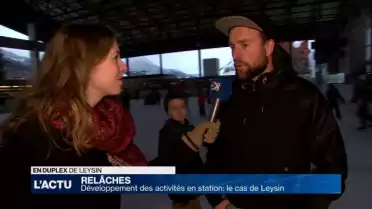 Disco sur glace à Leysin !