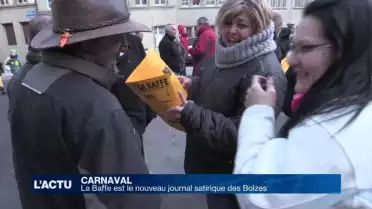 La Baffe est le nouveau journal satirique des Bolzes