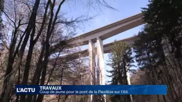 Coup de jeune pour le pont de la Paudèze