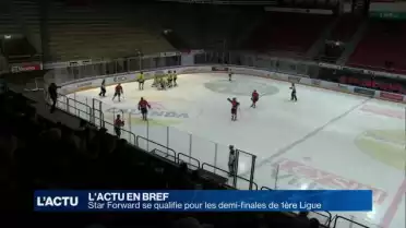 Star Forward se qualifie pour les demi-finales de 1ère Ligue