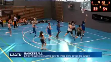 Basket: Elfic FR qualifié pour la finale de la coupe suisse