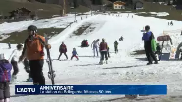 La station de Bellegarde fête ses 50 ans