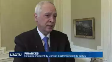 Nouveau président du Conseil d&#039;administration de la BCV