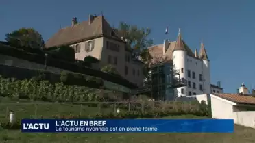 Le tourisme nyonnais est en pleine forme