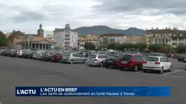 Forte hausse des tarifs des parkings à Vevey
