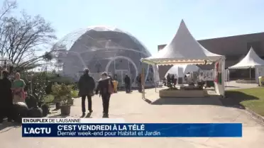 C&#039;est Vendredi à La Télé au salon Habitat et Jardin