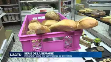 Boulangerie-épicerie du village