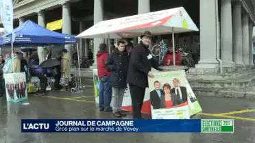 Le journal de campagne vous emmène au marché de Vevey