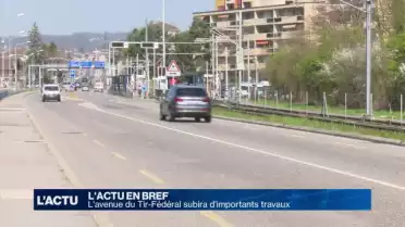 L&#039;avenue du Tir-Fédéral subira d&#039;importants travaux