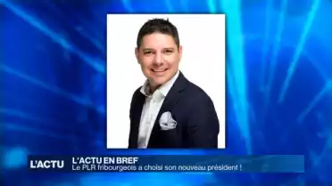 Le PLR fribourgeois a choisi son nouveau président !