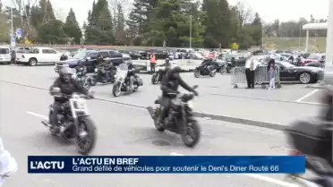 Plus de 300 véhicules pour soutenir le Deni's Diner