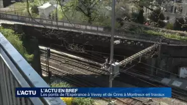 Vevey-Montreux: Deux ponts adaptés aux trains à deux étages