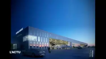 L&#039;aérodrome civil de Payerne prend forme