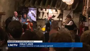Le jazz résonne à Cully jusqu&#039;à samedi