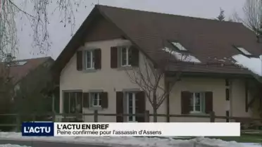 Peine confirmée pour l&#039;assassin d&#039;Assens