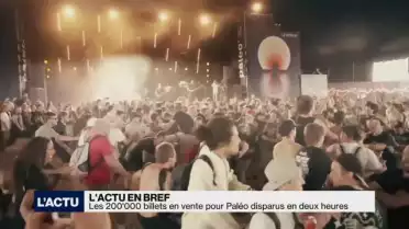 Les 200&#039;000 billets pour Paléo ont disparu en deux heures