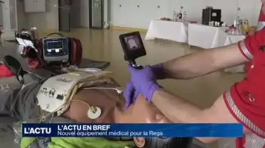 Nouvel équipement médical pour la Rega