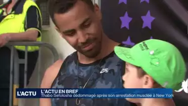 Thabo Sefolosha dédommagé après son arrestation à New York