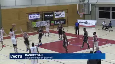 Le BBC Lausanne est en play-off
