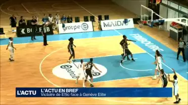 Victoire de Elfic Fribourg face à Genève Elite