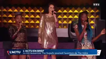 The SugaZz poursuit l’aventure de The Voice