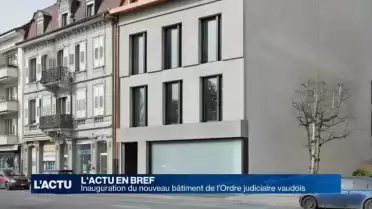Inauguration du bâtiment de l&#039;Ordre judiciaire vaudois