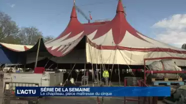 Le chapiteau, pièce maîtresse du cirque