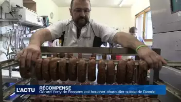 Un Fribourgeois boucher-charcutier suisse de l&#039;année