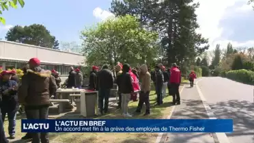 Un accord met fin à la grève des employés de Thermo Fisher