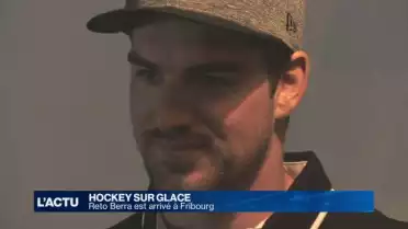 Hockey : Reto Berra est arrivé à Fribourg