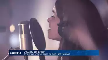 Jenifer ne chantera pas au Red Pigs Festival