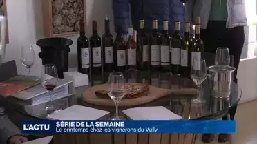 Visite de la cave du Cru de l'Hôpital