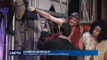 Une adaptation de Hair prend vie à Fribourg