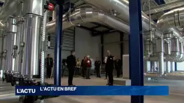 Nouvelle centrale de chauffage à distance novatrice à Bulle