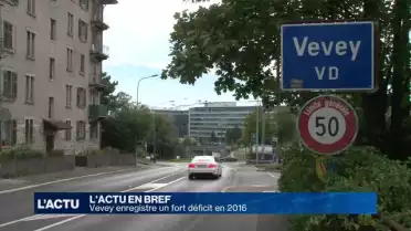 Vevey enregistre un fort déficit en 2016
