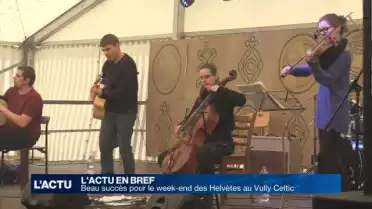 Beau succès pour le week-end des Helvètes au Vully Celtic