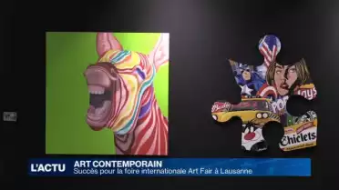 Succès pour la foire internationale Art Fair à Lausanne