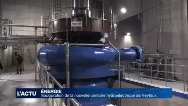 Inauguration de la nouvelle centrale hydroélectrique de FMHL
