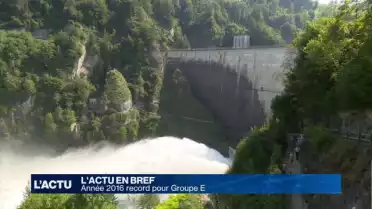 Année 2016 record pour Groupe E