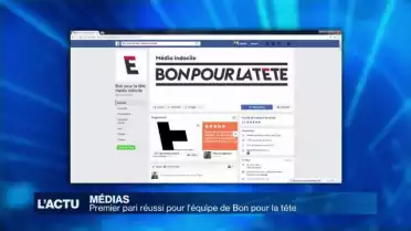 Premier pari réussi pour l&#039;équipe de Bon pour la tête