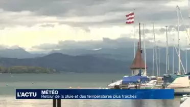 Retour de la pluie et des températures plus fraîches