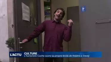 L&#039;humoriste Cuche ouvre sa propre école de théâtre à Vevey