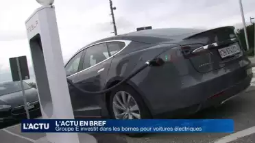 Groupe E investit dans les bornes pour voitures électriques