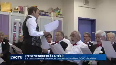 C'est Vendredi à La Télé à la cantonale des chanteurs