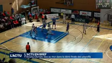 Fribourg Olympic dos au mur dans la demi-finale des playoffs