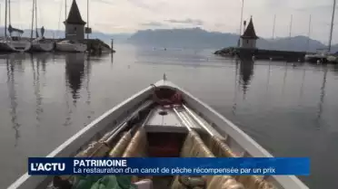 Prix du Patrimoine naval pour un canot de pêche