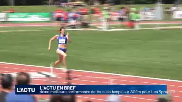 Lea Sprunger est prête pour sa saison estivale !